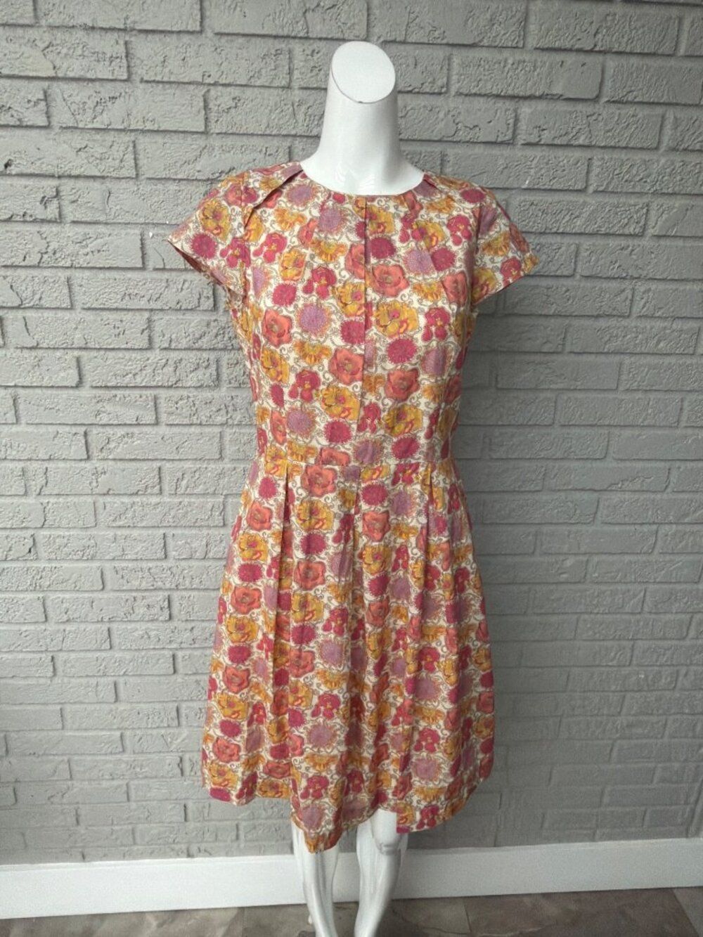 Brooks Brothers x Liberty Art Fabrics Arts Floral Dress Size 2